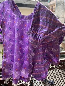 Mom Daughter Combo Plazo Set