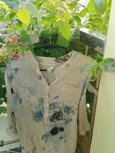Cool 😎 Kurta White With Two Pockets