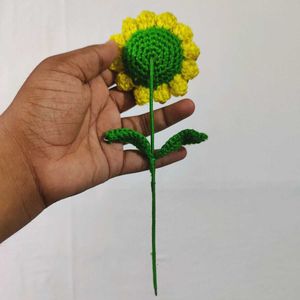 Handmade Crochet Sunflower