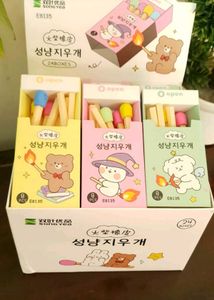 8 Pieces/Box Matchstick Eraser (Pack of 1)