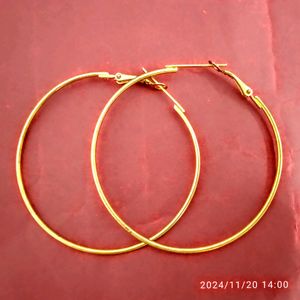 Oxidized Gold earrings