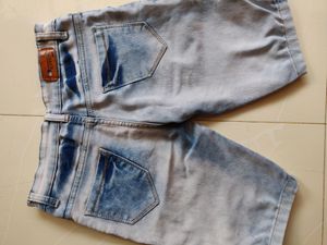 Jeans 3/4 Shorts