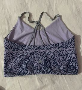 Printed Sports Bra