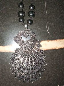 Peacock Pendant Necklace