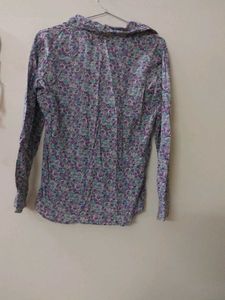 Vintage Floral Button-Down