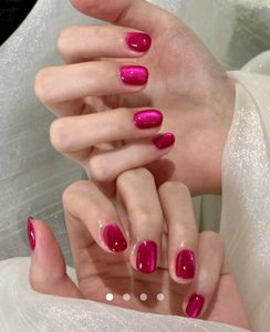 Korean Chrome Urbanic Nail Extensions / Press On