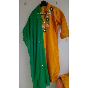 Diwali Special Ethnic Wear Suit And Duppata