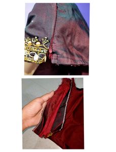 Padded Blouse Full Work