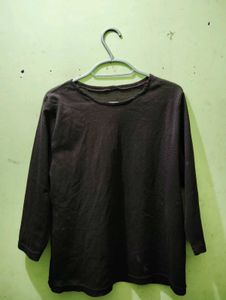 Basic Brown Tee Transparent