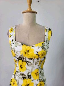 Floral Print Mini Dress