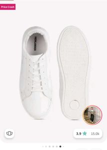 Highlander White Casual Sneakers