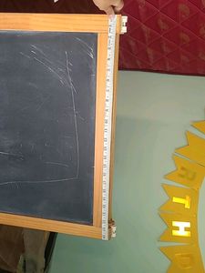 IKEA 2 IN 1 BLACK &amp; WHITE BOARD
