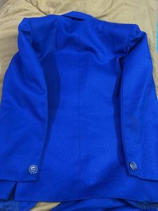 Boy&#39;s Blue Suit Set