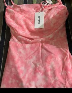 Printed A Line Dress