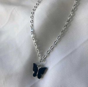 Butterfly Charm Pendant 🦋🖤