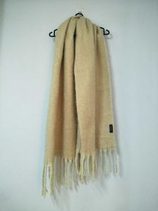 Zara Beige Chunky Scarf