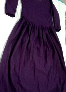 Violet Colour Kurtha/gown
