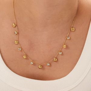 Darla Shell Charms Necklace Anti-tarnish
