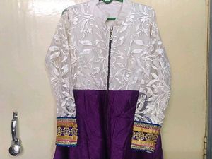 Umbrella Cut Front Open Anarkali Suit