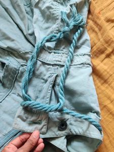 Denim Flared Skirt - One Of A Kind