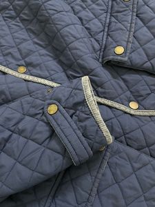 Ralph Lauren Imported Navy Quilted Jacket.
