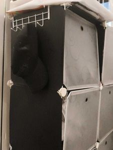 8 COMPARTMENT FOLDABLE WARDROBE CLOTH ORGANIZER