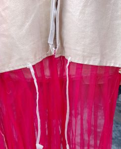 Little Girl Bajirao Mastani Dress With Dupatta