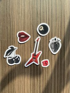 Red Phone Case Stickers