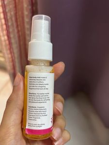 Organica Rose Body Mist