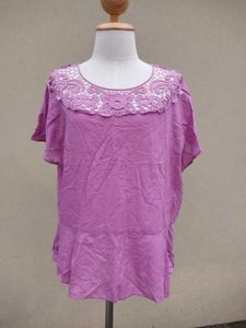 Lavender Colour Top Size xl -xxl