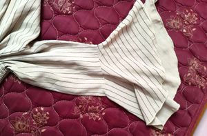 Striped Smocked Top