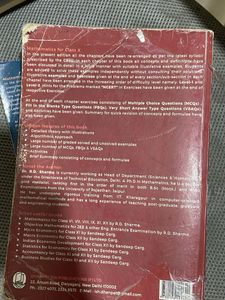 R.D. Sharma Mathematics Books Class 9 And 20