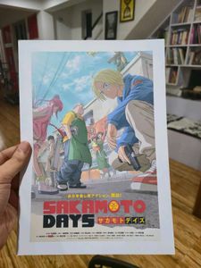 &#34;Sakamoto Days&#34; Anime A4 Matte 3 Posters