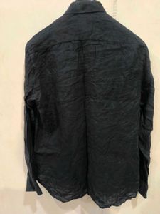 Plain Black Shirt From Blackberrys