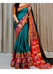 Elegant Green Saree