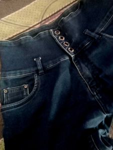 Dark Blue Denim Jeans