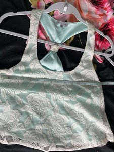 Lace Floral Tank Top