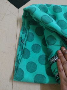 Elegant Green RAJNANDNI Saree