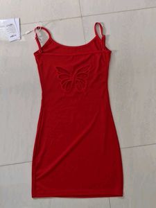 Red Bodycon Mini Dress
