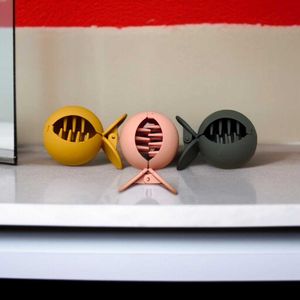 Round Pinch Hair Claws Pack Of 3