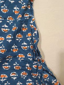 Floral Print Tunic Top