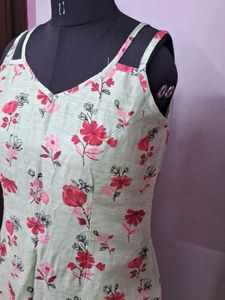 Floral Print Kurta plazzo Set of 2