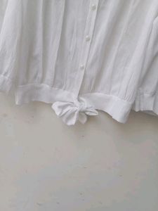 White Korean Top