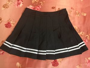 Pleated Mini Skirt with inbuilt shorts