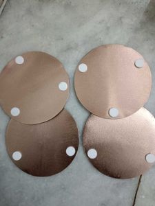 Handmade Metal Coasters - Set of 4