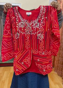 Brand New Wedding Red Embellished Lehenga Choli