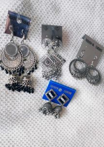 4 Earring Set in just rupees 120/-
