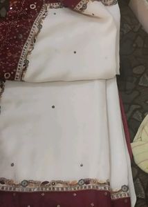 eligent georgette jaypuri type saree