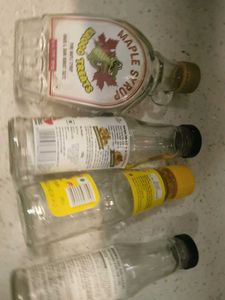 Mixed Empty Glass Bottles