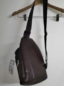 Stylish Leather Brown Sling Bag - UNISEX